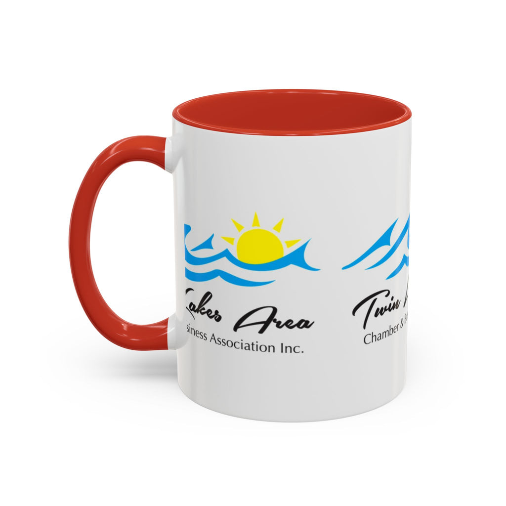 Twin Lakes Area Logo Coffee Mug — Accent 11/15oz