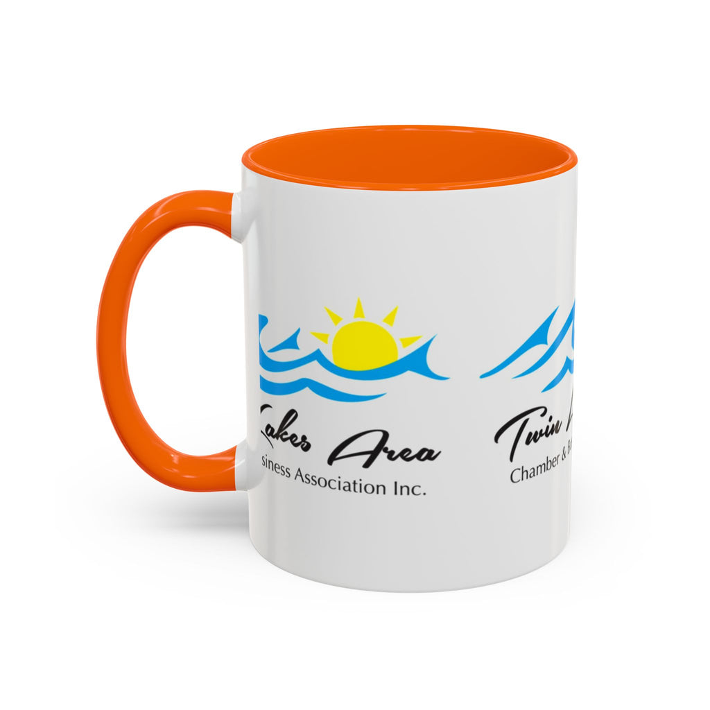 Twin Lakes Area Logo Coffee Mug — Accent 11/15oz